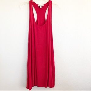 Cotton On Red Tunic Top or Mini Dress Size XS